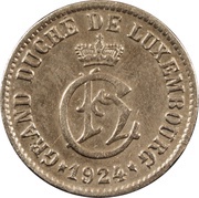 5 Centimes - Charlotte obverse image