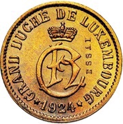 5 Centimes - Charlotte Essai obverse image