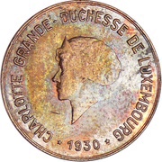 10 Centimes - Charlotte Essai obverse image