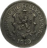 25 Centimes - Charlotte Essai obverse image