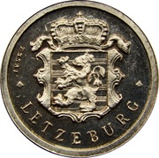 25 Centimes - Charlotte Silver Essai obverse image