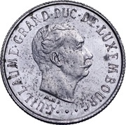 1 Franc - Guillaume III Essai obverse image