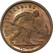 1 Franc - Charlotte Essai obverse image