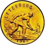 1 Franc - Charlotte Essai obverse image