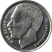1 Franc - Jean obverse image