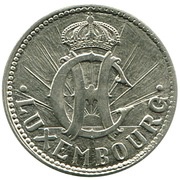 2 Francs - Charlotte Essai obverse image