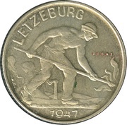 2 Francs - Charlotte Essai obverse image