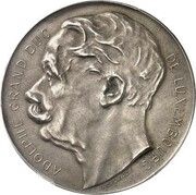5 Francs - Adolphe Essai - 50th Birthday obverse image