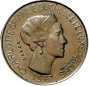 5 Francs - Charlotte Essai obverse image