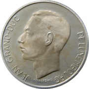 5 Francs - Jean Silver obverse image