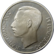 10 Francs - Jean Silver obverse image
