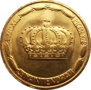 20 Francs - Jean Coronation reverse image