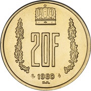 20 Francs - Jean Essai reverse image