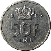 50 Francs - Jean reverse image