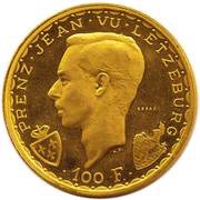 100 Francs - Charlotte John the Blind, Essai obverse image
