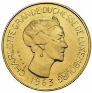 100 Francs - Charlotte Pattern obverse image