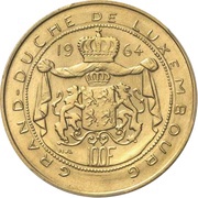 100 Francs - Jean Pattern reverse image