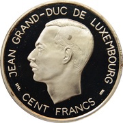 100 Francs - Jean United Nations obverse image