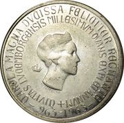 250 Francs - Charlotte Millennium of Luxembourg City obverse image