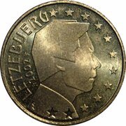 50 Euro Cents - Henri I 1st map obverse image