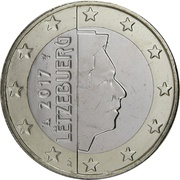 1 Euro - Henri I 2nd map obverse image