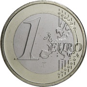 1 Euro - Henri I 2nd map reverse image