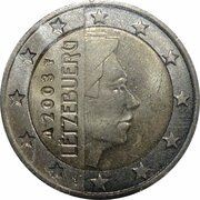 2 Euros - Henri I 1st map obverse image