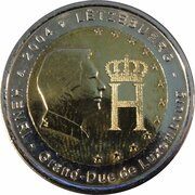 2 Euros - Henri I Monogramme obverse image
