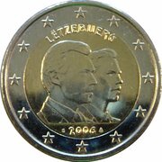 2 Euros - Henri I Guillaume obverse image