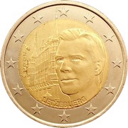 2 Euros - Henri I Palais Grand-Ducal obverse image