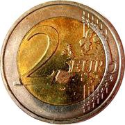 2 Euros - Henri I 2nd map reverse image