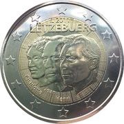 2 Euros - Henri I Jean de Luxemburg obverse image