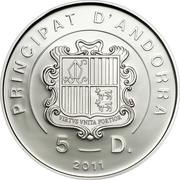 5 Diners Pope John Paul II obverse image