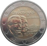 2 Euros - Henri I Death of William IV obverse image