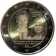 2 Euros - Henri I Accession obverse image