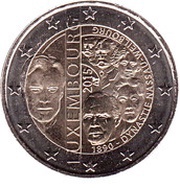 2 Euros - Henri I House of Nassau-Weilburg obverse image