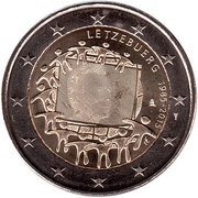 2 Euros - Henri I European Union Flag obverse image