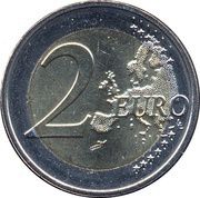 2 Euros - Henri I Volunteer Army reverse image