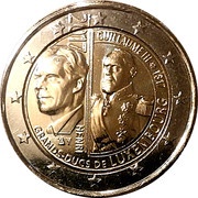 2 Euros - Henri I William III obverse image