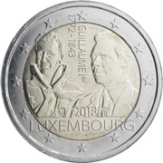 2 Euros - Henri I William I obverse image
