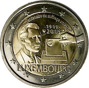 2 Euros - Henri I Voting Rights obverse image