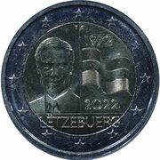 2 Euros - Henri I Flag of Luxembourg obverse image