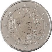 2 Euros - Henri I Grand Duke Henri as a member of the International Olympic Comittee - classic version) obverse image