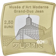 2.50 Euros - Henri I Museum of Modern Art reverse image