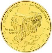 2.5 Euros - Henri I Central Bank of Luxembourg, Luxembourg, 2018 reverse image