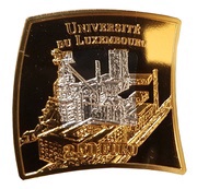 2,50 Euros University of Luxembourg reverse image