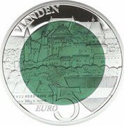 5 Euros - Henri I Château de Vianden, Luxembourg, 2009 reverse image