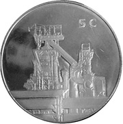 5 Euros - Henri I Steel Production reverse image