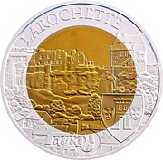 5 Euros - Henri I Château Larochette, Luxembourg, 2014 reverse image