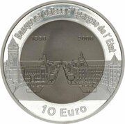 10 Euros - Henri I State Bank reverse image